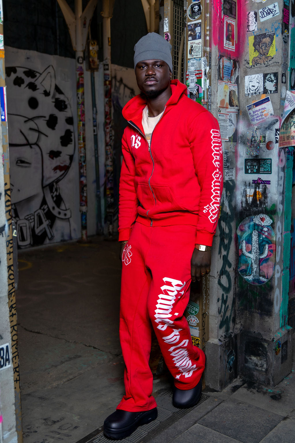 Red MoreSuccess Sweatsuit