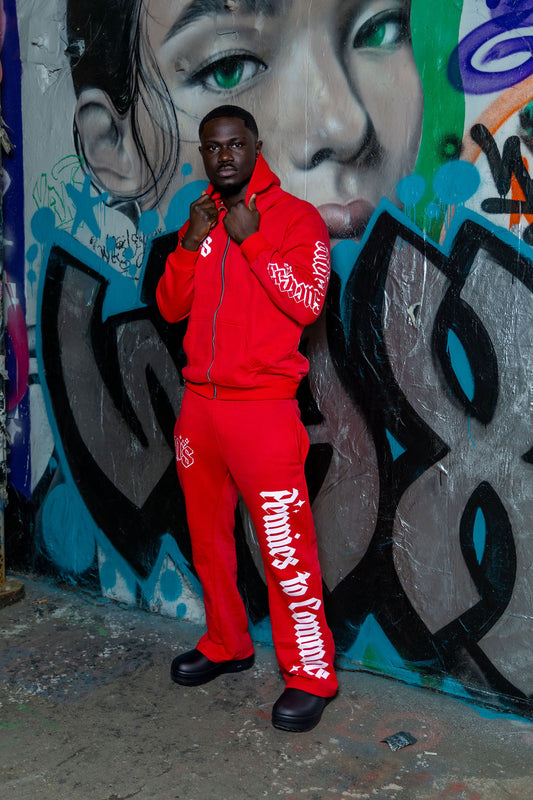 Red MoreSuccess Sweatsuit