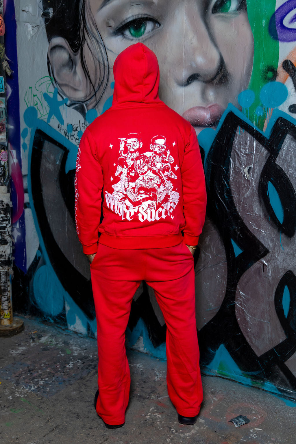 Red MoreSuccess Sweatsuit