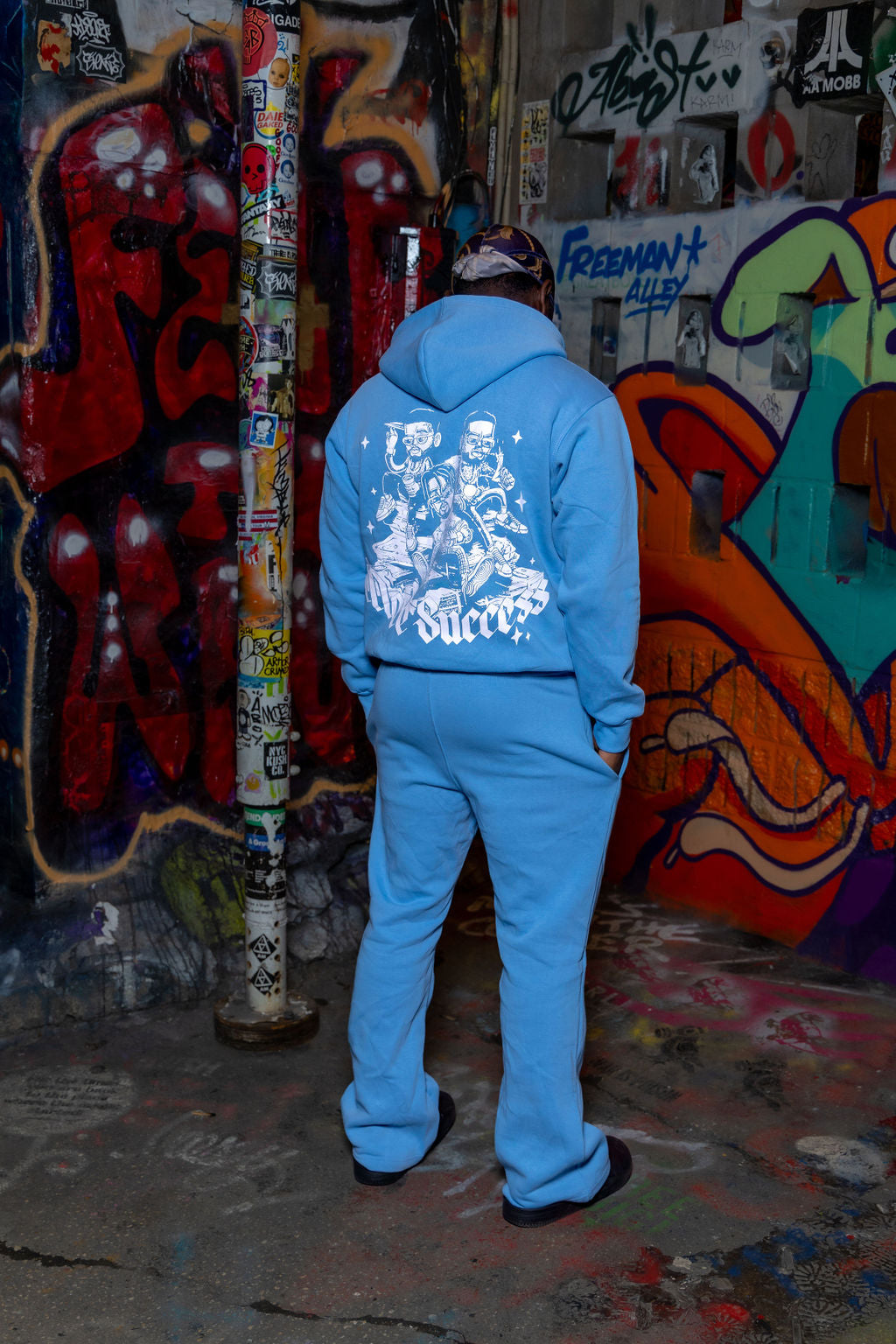 Blue MoreSuccess Sweatsuit