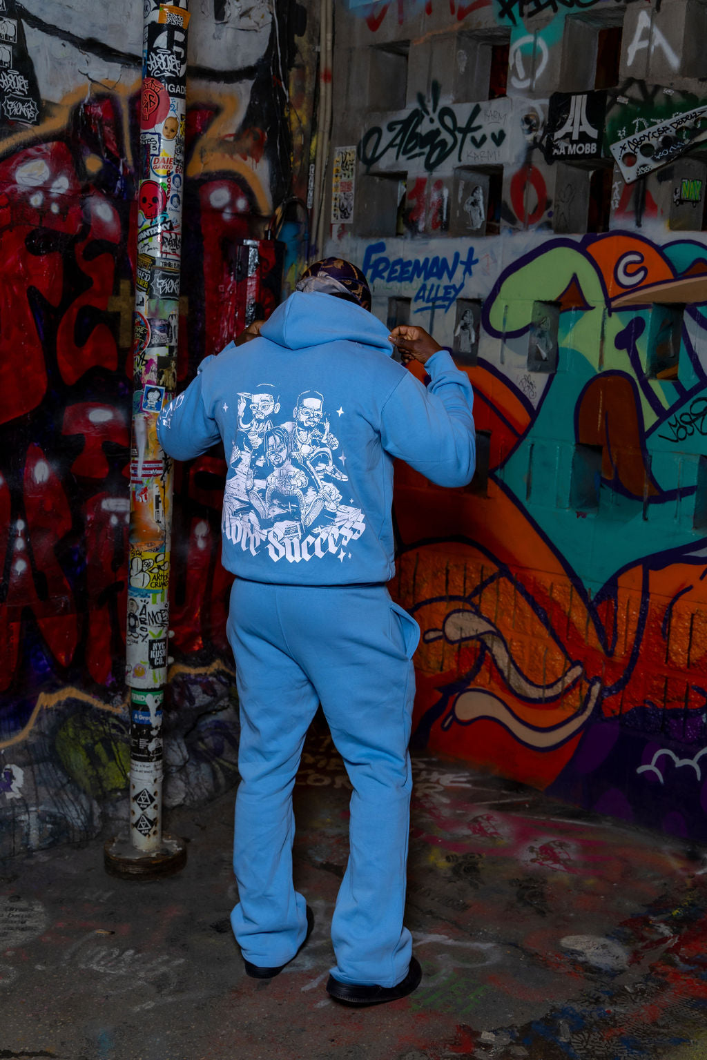 Blue MoreSuccess Sweatsuit