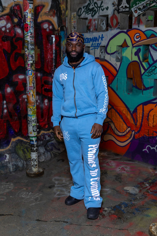 Blue MoreSuccess Sweatsuit