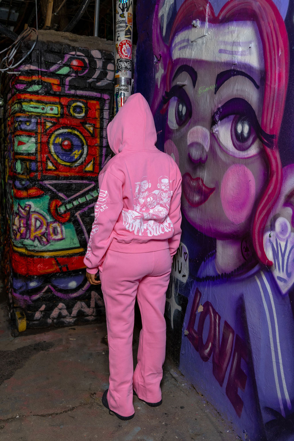 Pink MoreSuccess Sweatsuit